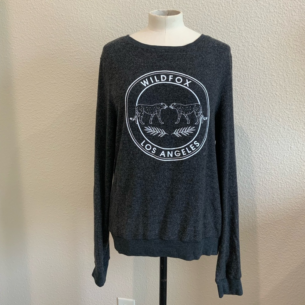 NWT gray Wildfox size medium sweatshirt